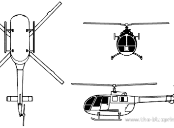 2 PAGES MBB BO 108 PROTOTYPE HELICOPTER HELICOPTERE HUBSCHRAUBER 5/88 ARTICLE 
