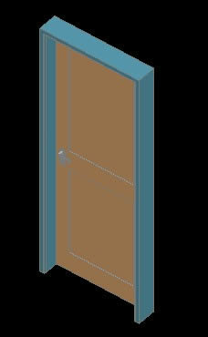 3D Door Model