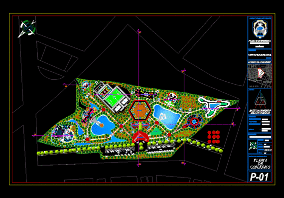 Recreation park project with zoning