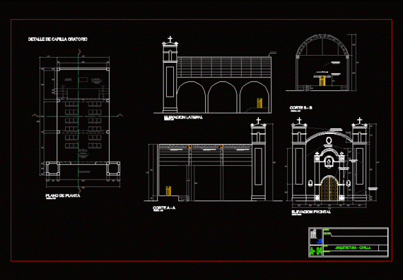 Chapel Design with Drawings