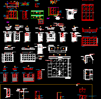Windows, different selection - drawings
