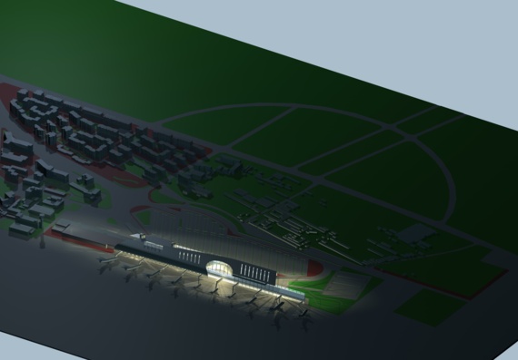 Airport 3d