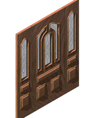 Doors in rustic style