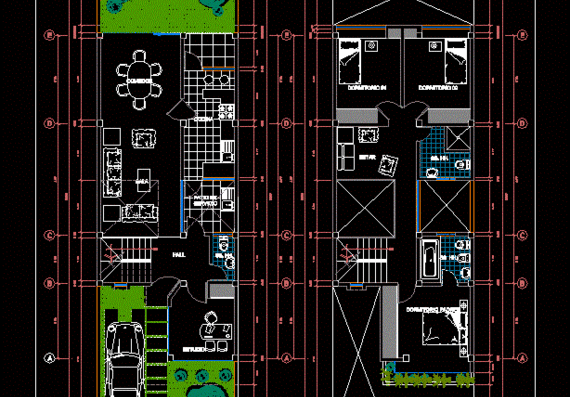 Housing Plan - Duplex