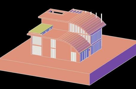 3d house - design