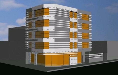 Объемное моделирование в 3D здания