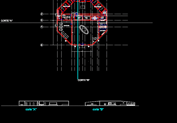 Space layout in spa