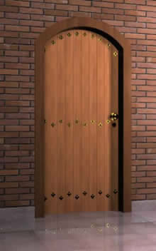 Door at 3d 1.00-2.10 m