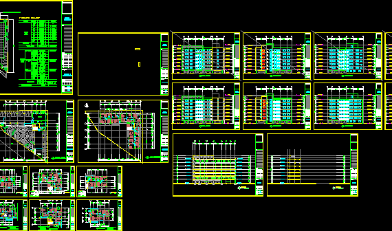Project of 6-storey residential apartment building