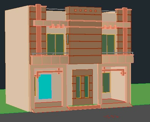 Small house in 3D