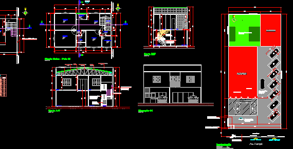 Design of a two-storey house for one family