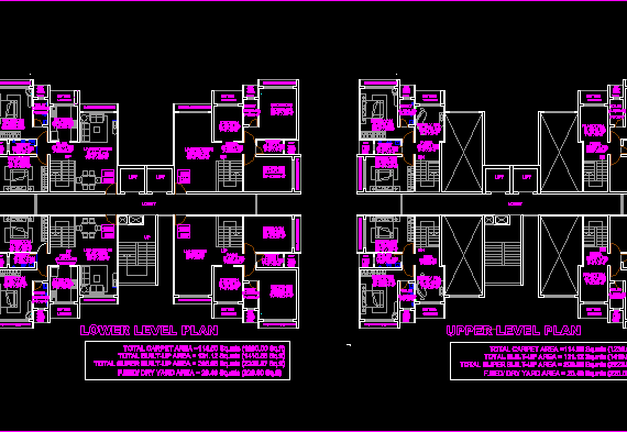Cozy Residential Building Project | Download drawings, blueprints ...
