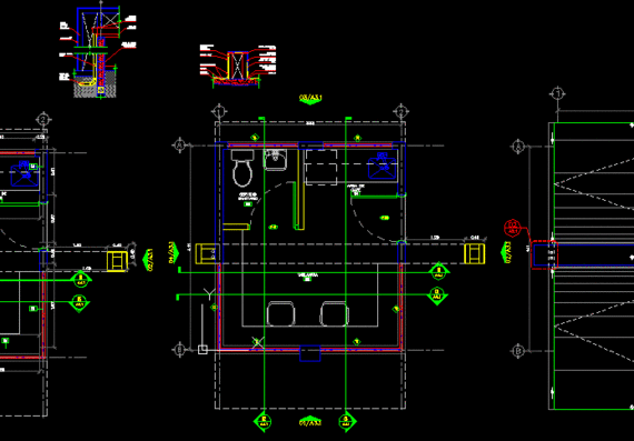 Architectural design of the security room