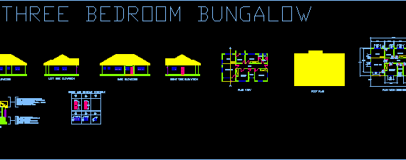 3-room bungalow