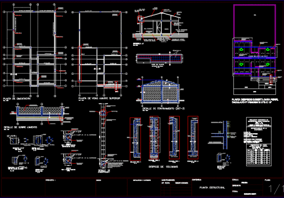 Design of an apartment building with drawings