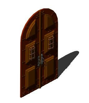 3д проект двери