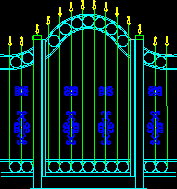 Forged gates