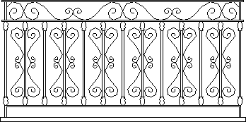 Beautiful forged railings
