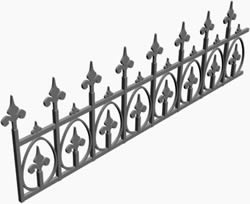Wrought Iron Paths 3d