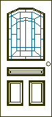 Doors with glass