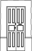 Минималистичная дверь