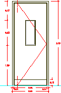Concise door