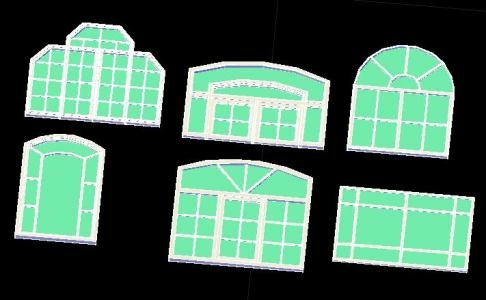 3D Window Templates