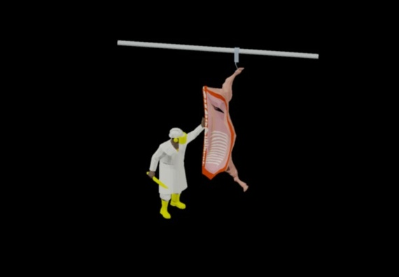 Butcher - 3D image