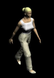 Maximum 3D image of a woman