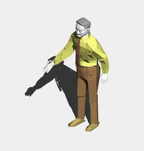 3D image of a man