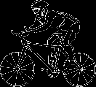 Концепт велосипедиста