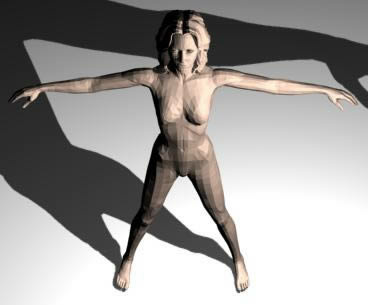 Image of a naked woman