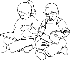 Image of young children in a section