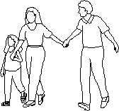 Full-height family image