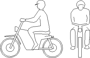 Motorcyclist image
