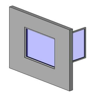Corner window revit 3d