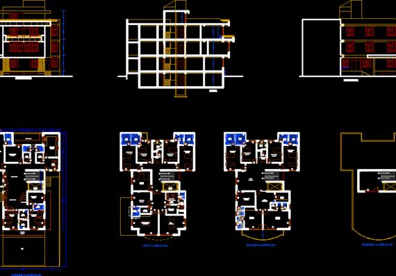 Design of a paid maternity ward (aged care ward) with appropriate locality plans