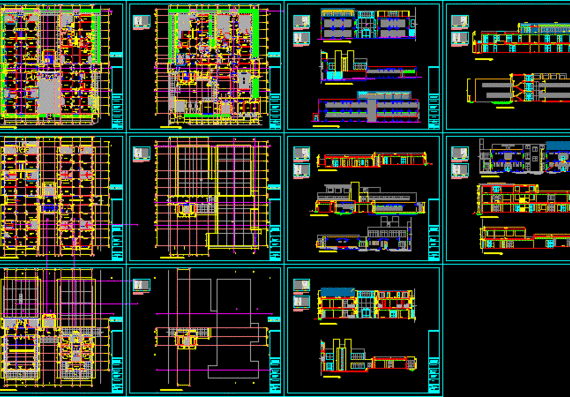 Hospital in the Palao | Download drawings, blueprints, Autocad blocks ...