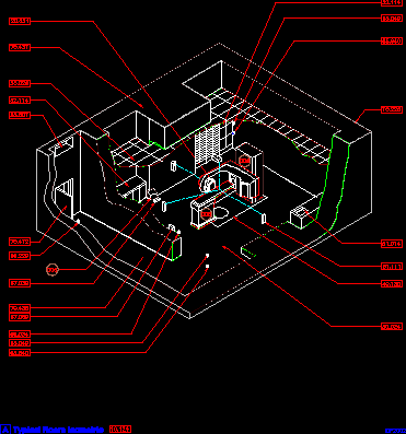 Isometric view of summer accelerator
