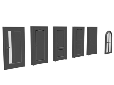 Doors in 3ds max