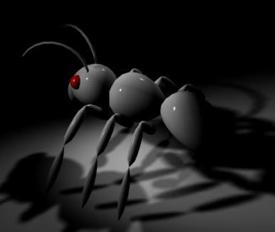 3D модель муравья