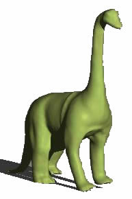 Динозавр в 3d