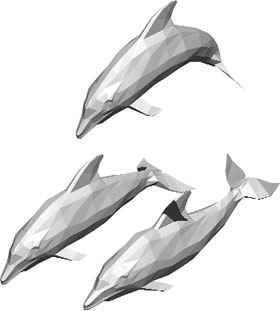 Дельфин 3d