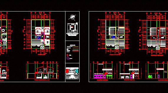 Архитектурный план - дом - комната