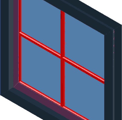 Perfect window in 3D