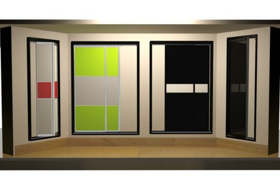 Door cabinet 3d