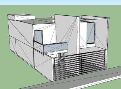 3D проект модификации дома