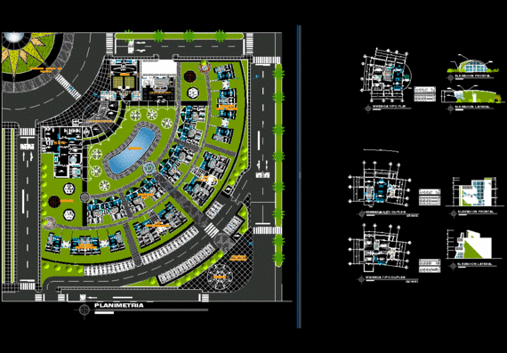 Autonomous residential complex