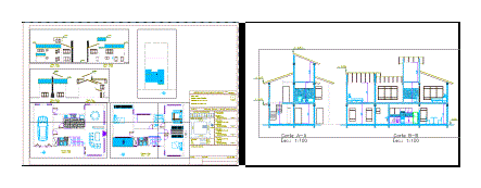 Design of 2-storey building with views