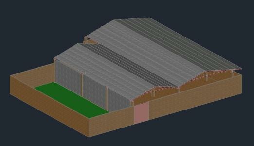 3D image of the residential structure